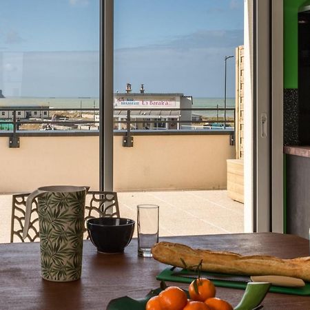 Babord, Appt Avec Terrasse Et Vue Mer Saint-Côme-de-Fresné Екстериор снимка