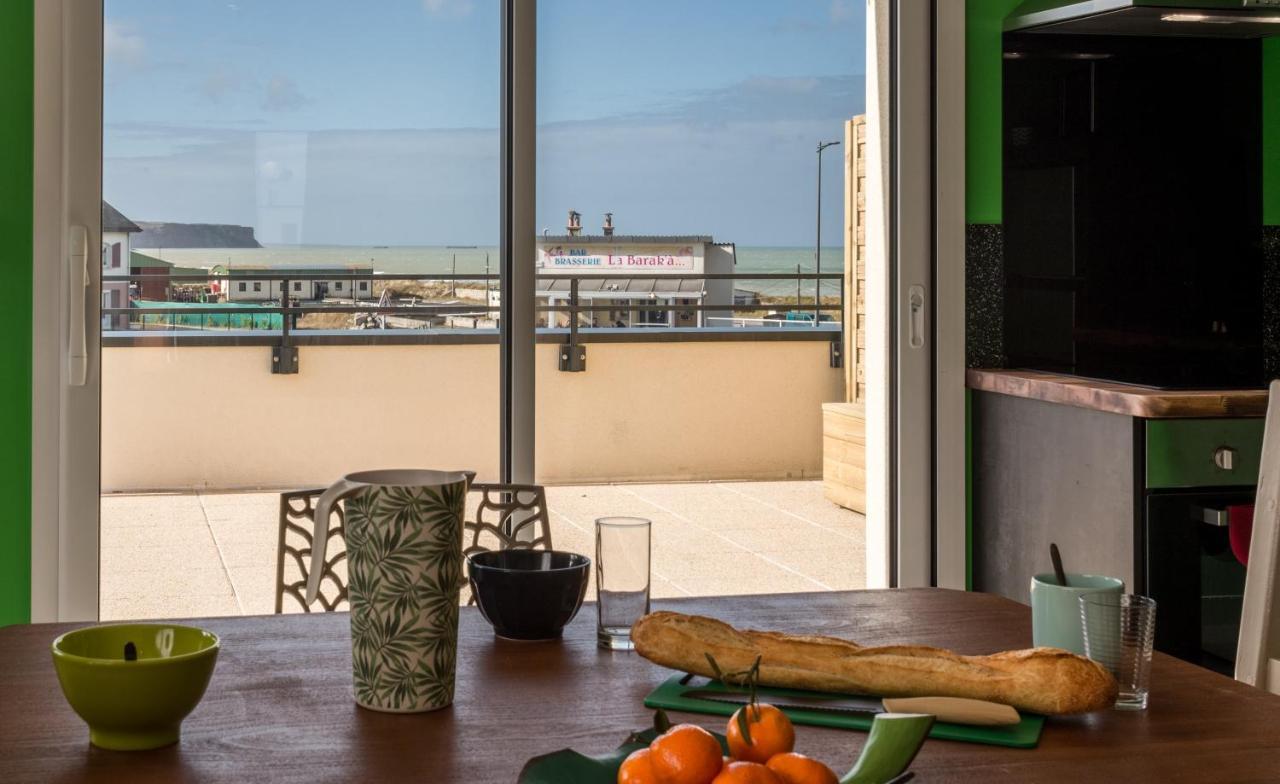 Babord, Appt Avec Terrasse Et Vue Mer Saint-Côme-de-Fresné Екстериор снимка